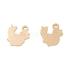 201 Stainless Steel Charms STAS-B001-41G-1