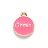 Alloy Enamel Pendants ENAM-S124-01A-03I-3