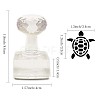 Clear Acrylic Soap Stamps DIY-WH0438-003-2
