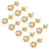 304 Stainless Steel Ear Studs EJEW-UN0001-12-8mm-1