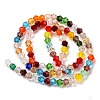 Transparent Glass Beads Strands EGLA-A039-T4mm-D29-2