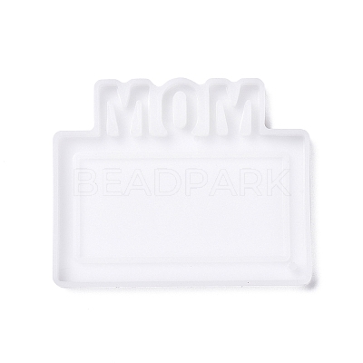 Mother's Day Theme DIY Photo Frame Silicone Molds DIY-I081-04-1