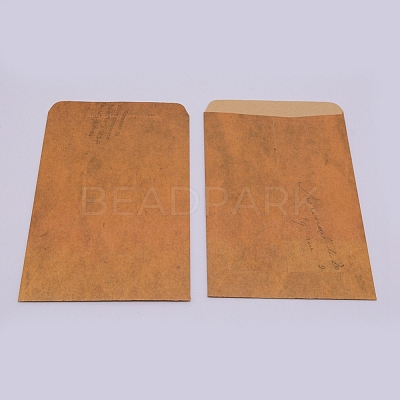 Classical Blank Kraft Paper Envelopes DIY-WH0190-76-1