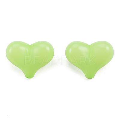 Opaque & Transparent Acrylic Beads MACR-T045-01D-1