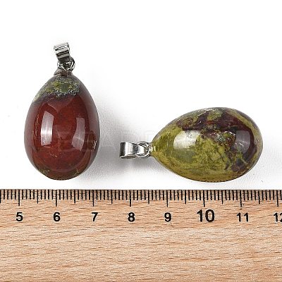 Natural Dragon Blood Pendants GG-K002-08A-25-1