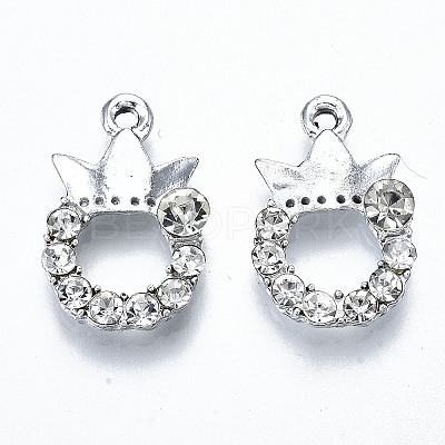 UV Plated Alloy Pendants PALLOY-S181-023-RS-1