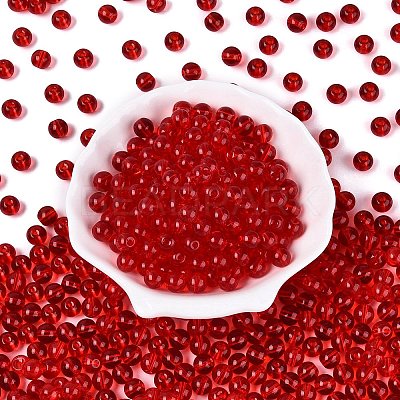 FGB Transparent Glass Seed Beads SEED-N013-01C-08-1
