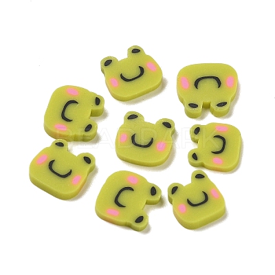 Handmade Polymer Clay Cabochons CLAY-B005-05-1