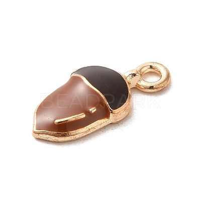 Alloy Enamel Pendants ENAM-E064-25KCG-14-1