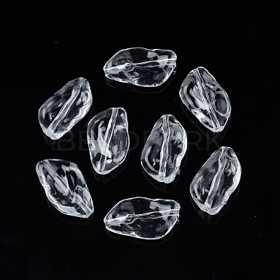 Transparent Acrylic Beads TACR-N009-38-1