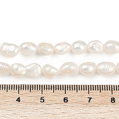 Natural Cultured Freshwater Pearl Beads Strands PEAR-P064-20A-04A-02-1