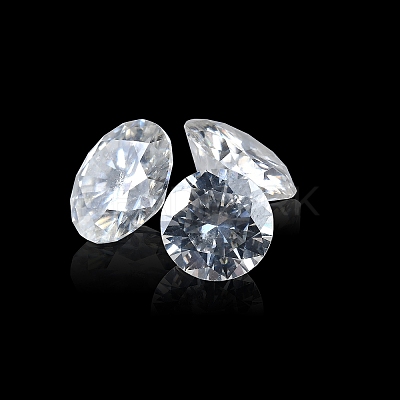 Brilliant Round Cut Moissanite Loose Stones Cabochons RGLA-F081-01G-1