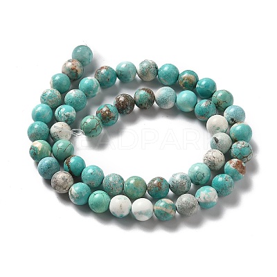 Natural Howlite Beads Strands X-G-L555-02C-02-1