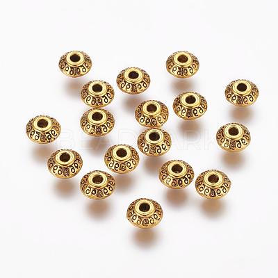 Tibetan Style Spacer Alloy Beads X-GLF10902Y-NF-1