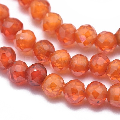 Cubic Zirconia Beads Strands G-G792-47-02A-1