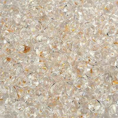6/0 Spray Paint Fringe Glass Seed Beads SEED-H003-11B-1