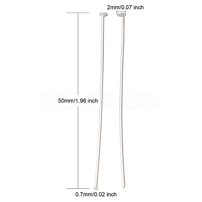 Iron Flat Head Pins HP5.0cm-NF-1