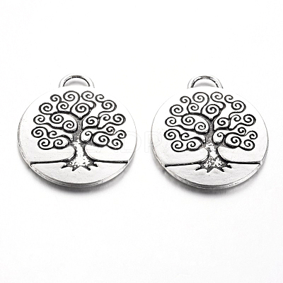 Tibetan Style Alloy Enamel Pendants Setting TIBEP-3395-AS-NR-1