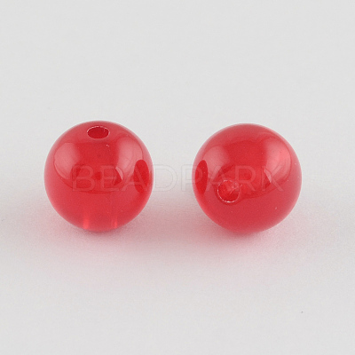 Imitation Jelly Acrylic Beads SACR-R836-12mm-M-1