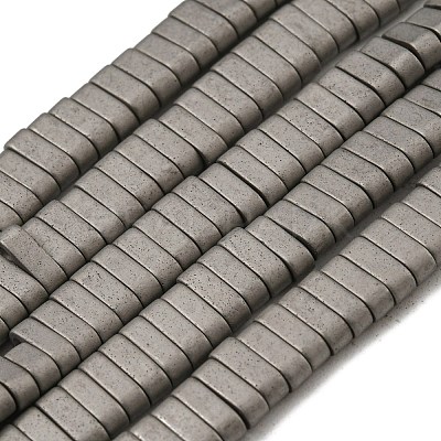Electroplated Non-magnetic Synthetic Hematite Beads Strands G-C106-B01-11A-1