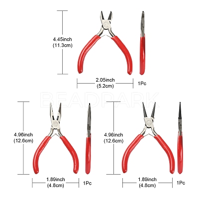 Steel Pliers Set TOOL-YW0001-18B-1