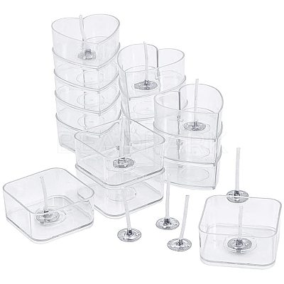 Plastic Candle Cups AJEW-PH0016-58-1