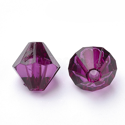 Transparent Acrylic Beads TACR-S146-10mm-24-1