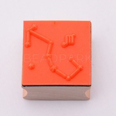 Wooden Stamps DIY-WH0175-46H-1