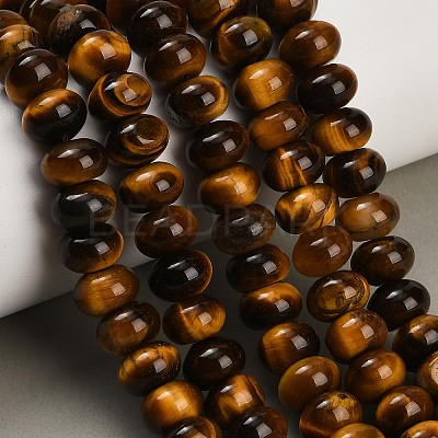 Natural Tiger Eye Beads Strands GG-CBA5B6F-A01-01-1
