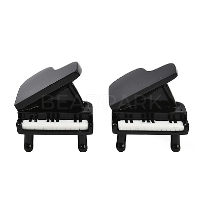 Musical Instrument Theme Resin Grand Piano Miniature Ornaments RE-CBA17C4-20E-1