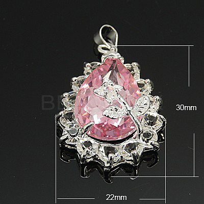 Glass Pendants GLAA-H014-M-1