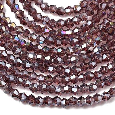 Glass Beads Strands EGLA-S056-2mm-01-1