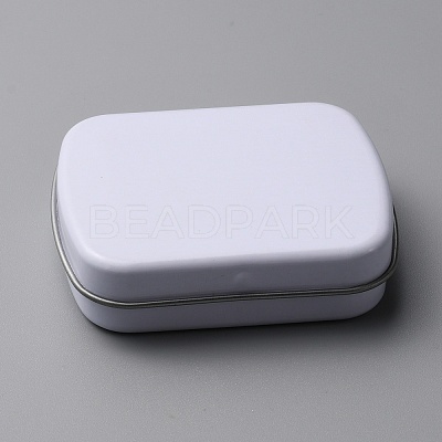 Iron Watercolor Paints & Nail Polish Tins Storage Box MRMJ-WH0077-083C-1