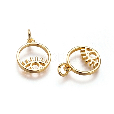 Brass Pendants KK-I656-06G-1