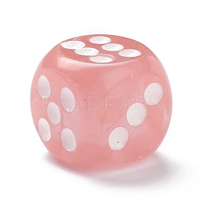 Watermelon Stone Glass Cabochons G-M378-02I-1