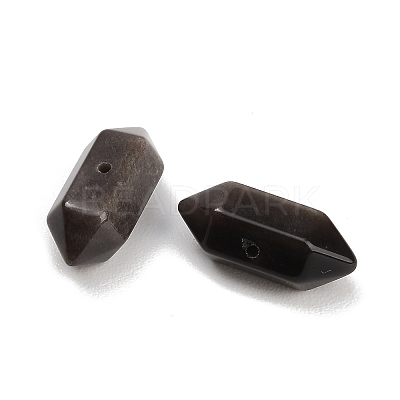 Natural Silver Obsidian Beads GG-CBAC435-04-1
