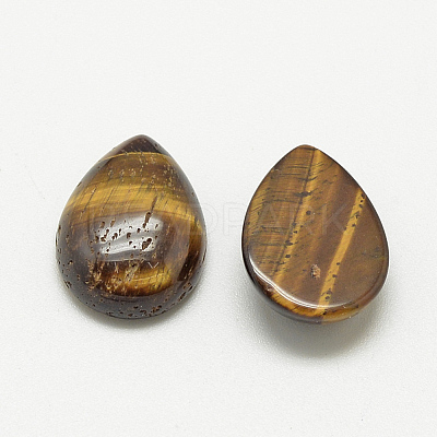 Natural Tiger Eye Cabochons G-R417-18x25-35-1