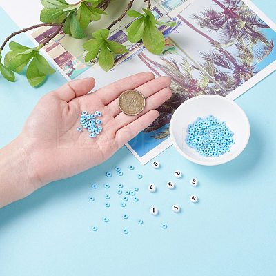 DIY Beads Jewelry Kits DIY-JQ0001-05-4mm-1