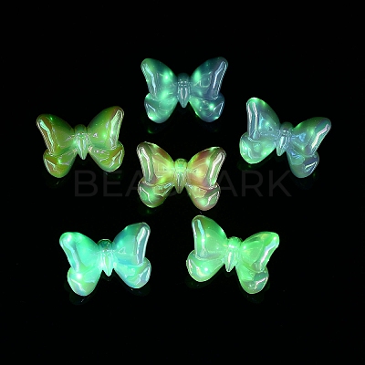 UV Plating Acrylic Beads MACR-K357-10D-1