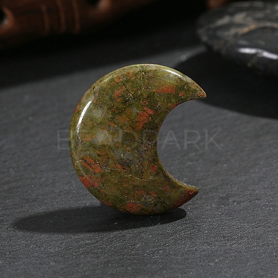 Natural Unakite Palm Stone Massager PW-WGEE13D-10-1