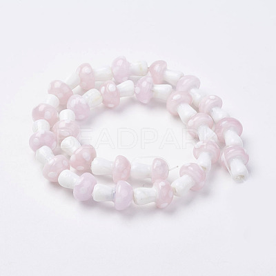 Handmade Lampwork Beads Strands X-LAMP-E015-03D-1