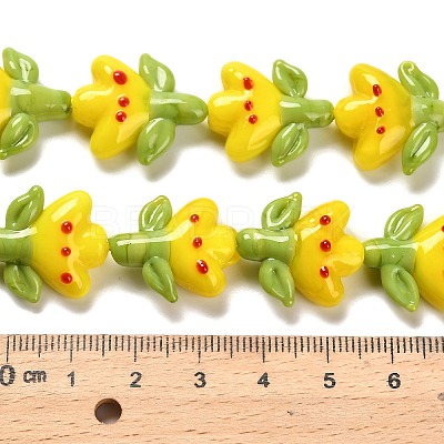 Handmade Lampwork Beads Strands LAMP-A005-03A-1