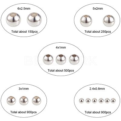 Brass Spacer Beads KK-PH0034-44-1