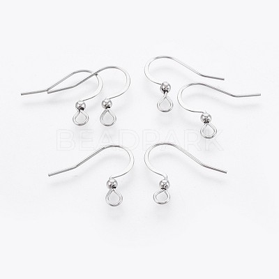 Tarnish Resistant 316 Surgical Stainless Steel French Earring Hooks LS-STAS-P221-03P-1