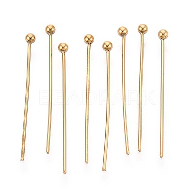 304 Stainless Steel Head Pins STAS-T065-25mm-20G-1