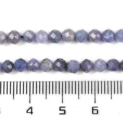 Natural Tanzanite Beads Strands G-F717-17B-01-1