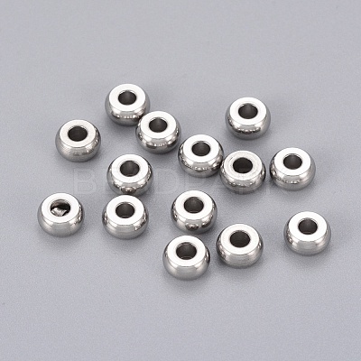 Tarnish Resistant 304 Stainless Steel Beads X-STAS-E036-7-1