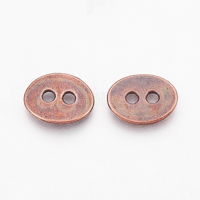 Tibetan Style Buttons TIBE-ZN48623-R-FF-1