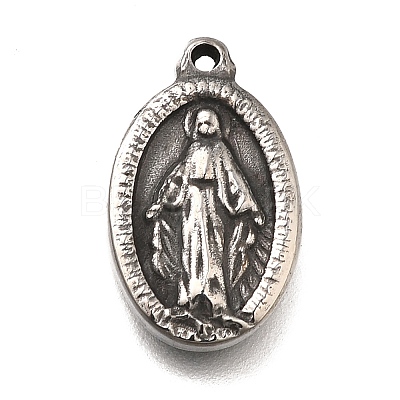 304 Stainless Steel Pendants STAS-L284-51AS-1
