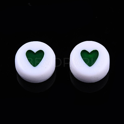 Opaque Acrylic Beads MACR-N008-57C-1
